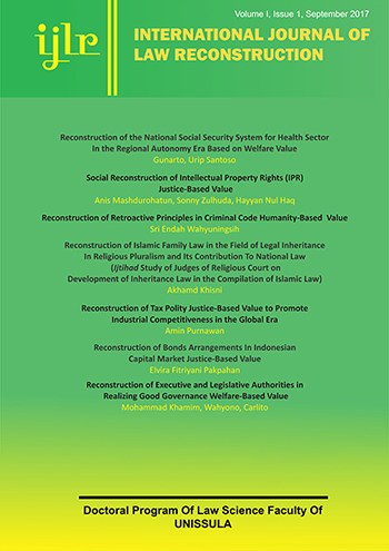 International Journal of Law Reconstruction
